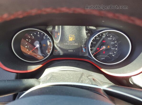 3C4NJDDB5MT552169 2021 JEEP COMPASS Красный Вид щитка приборов