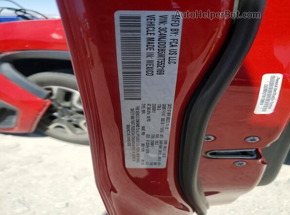 3C4NJDDB5MT552169 2021 JEEP COMPASS Красный Вид подкапотного пространства