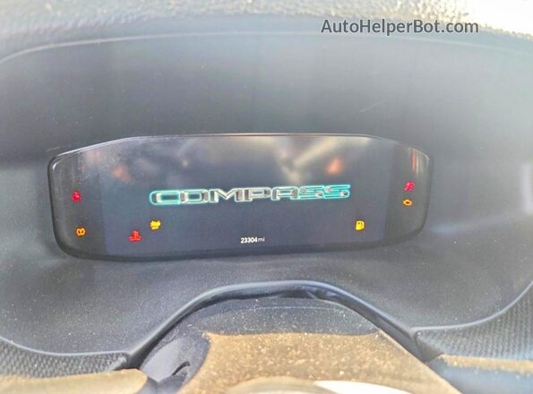3C4NJDDB5NT100630 2022 JEEP COMPASS Black Vista del cuadro de instrumentos