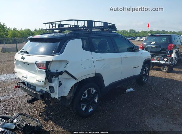 3C4NJDDB6JT168803 2018 JEEP COMPASS White Tył prawy