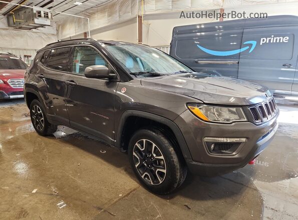 3C4NJDDB6MT520038 2021 JEEP COMPASS Gray 