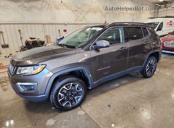 3C4NJDDB6MT520038 2021 JEEP COMPASS Gray Սալոնի 360 աստիճան տեսք
