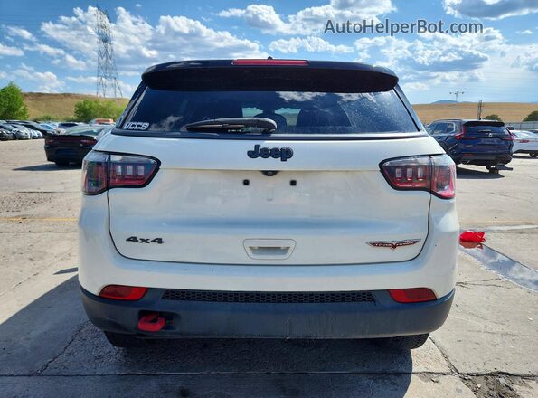 3C4NJDDB7LT214609 2020 JEEP COMPASS Белый Вид сзади
