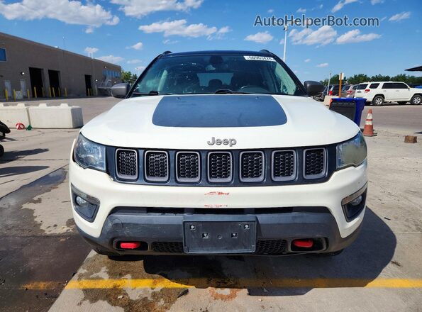 3C4NJDDB7LT214609 2020 JEEP COMPASS Белый Вид спереди