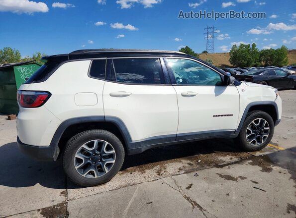 3C4NJDDB7LT214609 2020 JEEP COMPASS Белый Задняя правая четверть