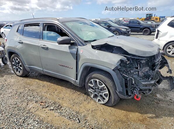 3C4NJDDB7MT589028 2021 JEEP COMPASS Gray Przód prawy