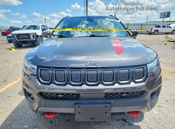 3C4NJDDB7NT158741 2022 JEEP COMPASS Gray Vista frontal