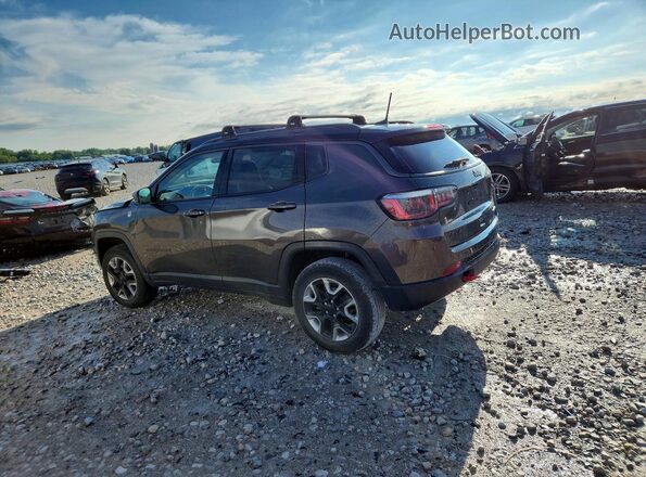 3C4NJDDB8JT231089 2018 JEEP COMPASS Черный Задняя левая четверть
