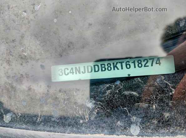 3C4NJDDB8KT618274 2019 JEEP COMPASS White Вид підкапотного простору