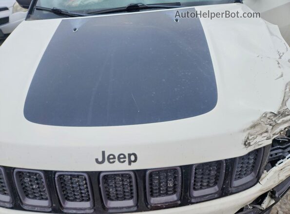 3C4NJDDB8KT618274 2019 JEEP COMPASS White Вид задньої частини салону