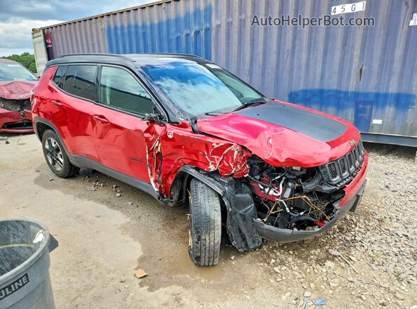 3C4NJDDB9JT151171 2018 JEEP COMPASS Red წინა მარჯვენა
