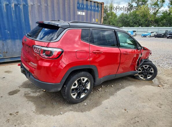3C4NJDDB9JT151171 2018 JEEP COMPASS Red უკანა მარჯვენა