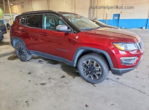 3C4NJDDB9MT583540 2021 JEEP COMPASS Красный Передняя правая четверть