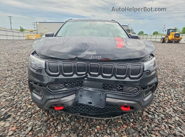 3C4NJDDB9NT166744 2022 JEEP COMPASS Black Դիմացի տեսք