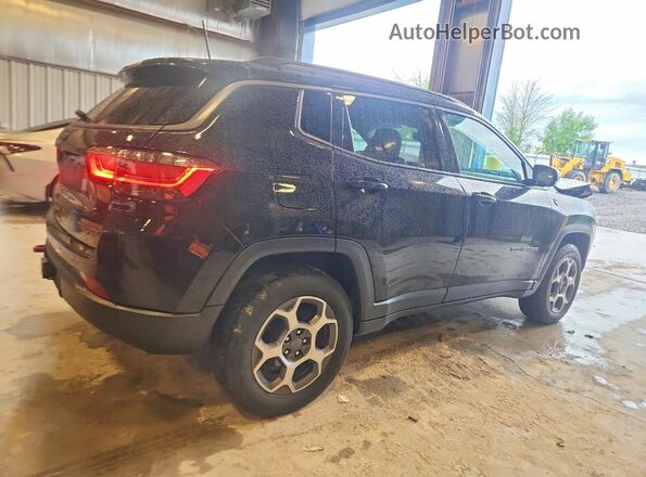 3C4NJDDB9NT166744 2022 JEEP COMPASS Black Հետևի աջ