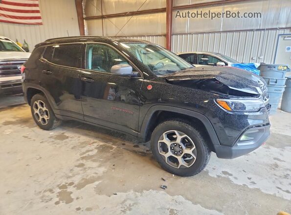3C4NJDDB9NT166744 2022 JEEP COMPASS Black Առջևի աջ