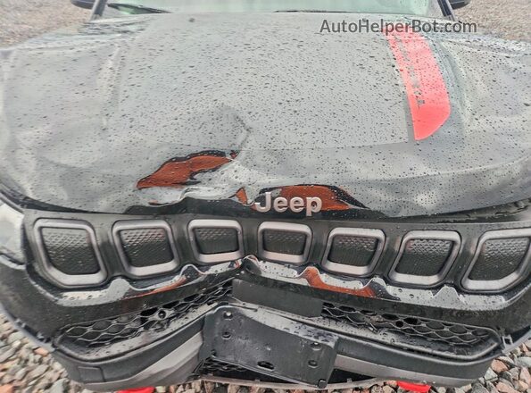 3C4NJDDB9NT166744 2022 JEEP COMPASS Black Շարժիչի բաժամունքի տեսք