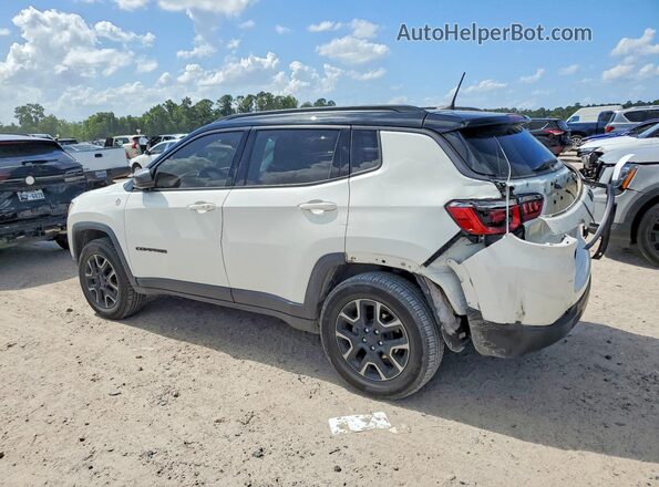 3C4NJDDBXKT740053 2019 JEEP COMPASS White Rear left