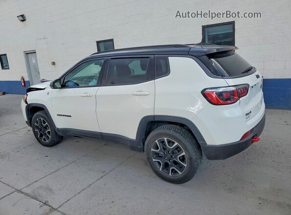 3C4NJDDBXKT790466 2019 JEEP COMPASS White Задня ліва чверть