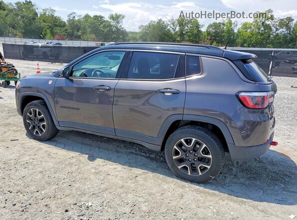 3C4NJDDBXLT122233 2020 JEEP COMPASS Gray Հետևի ձախ