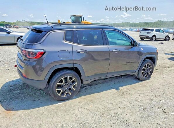 3C4NJDDBXLT122233 2020 JEEP COMPASS Gray Հետևի աջ