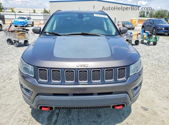 3C4NJDDBXLT122233 2020 JEEP COMPASS Gray Դիմացի տեսք