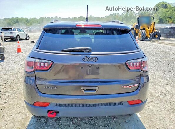 3C4NJDDBXLT122233 2020 JEEP COMPASS Gray Հետևի տեսք