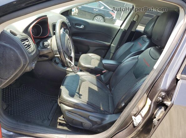 3C4NJDDBXLT122233 2020 JEEP COMPASS Gray Սալոնի դիմացի տեսք