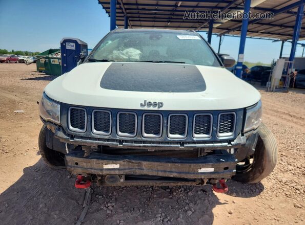 3C4NJDDBXMT600622 2021 JEEP COMPASS White Դիմացի տեսք