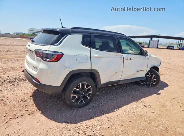 3C4NJDDBXMT600622 2021 JEEP COMPASS White Հետևի աջ