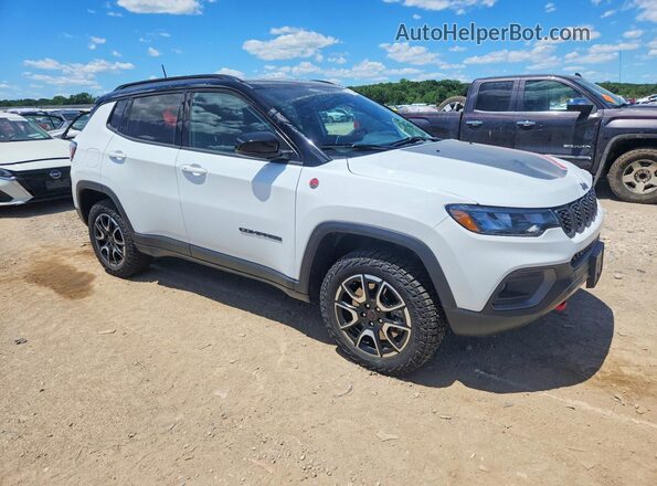 3C4NJDDN0ST540924 2025 JEEP COMPASS White Առջևի աջ