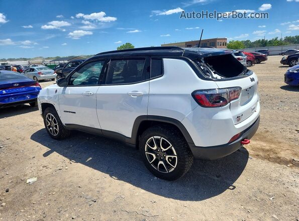 3C4NJDDN0ST540924 2025 JEEP COMPASS White Հետևի ձախ