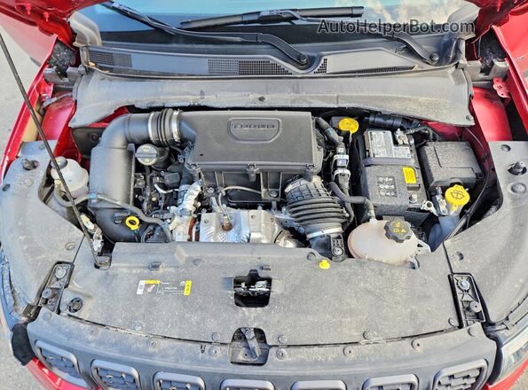 3C4NJDDN0ST559165 2025 JEEP COMPASS Красный Вид задней части салона