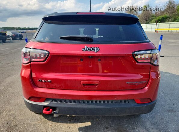 3C4NJDDN0ST559165 2025 JEEP COMPASS Красный Вид сзади