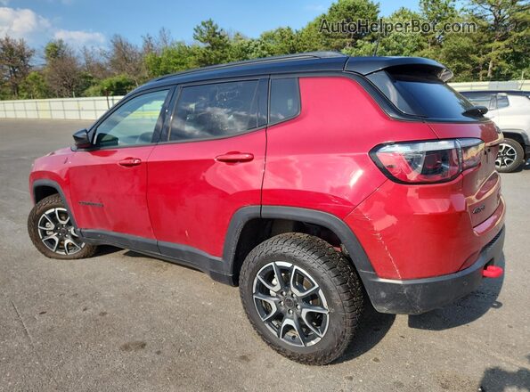 3C4NJDDN0ST559165 2025 JEEP COMPASS Красный Панорамный вид салона 360°