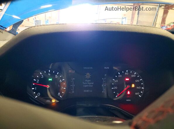 3C4NJDDN2RT105929 2024 JEEP COMPASS Blue Вид щитка приладів