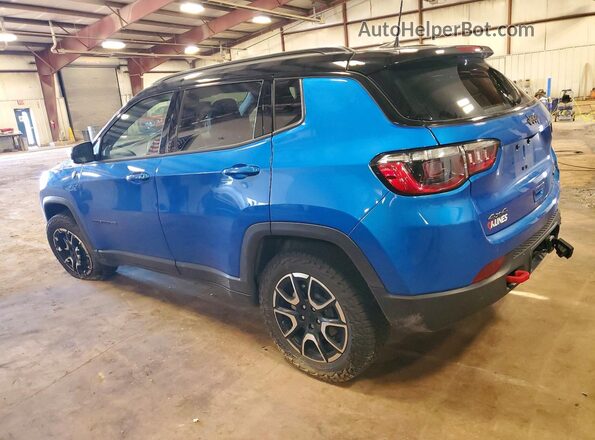 3C4NJDDN2RT105929 2024 JEEP COMPASS Blue Задня ліва чверть