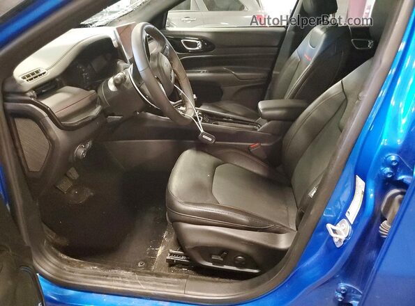 3C4NJDDN2RT105929 2024 JEEP COMPASS Blue Вид салону спереду