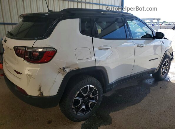 3C4NJDDN2ST584293 2025 JEEP COMPASS White უკანა მარჯვენა