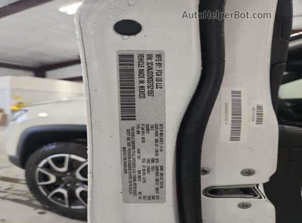 3C4NJDDN3ST521557 2025 JEEP COMPASS Белый Панорамный вид салона 360°