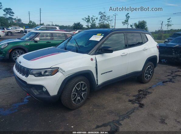 3C4NJDDN3ST532669 2025 JEEP COMPASS White Przód lewy
