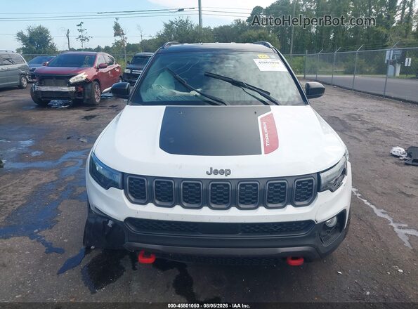 3C4NJDDN3ST532669 2025 JEEP COMPASS White Widok zestawu wskaźników