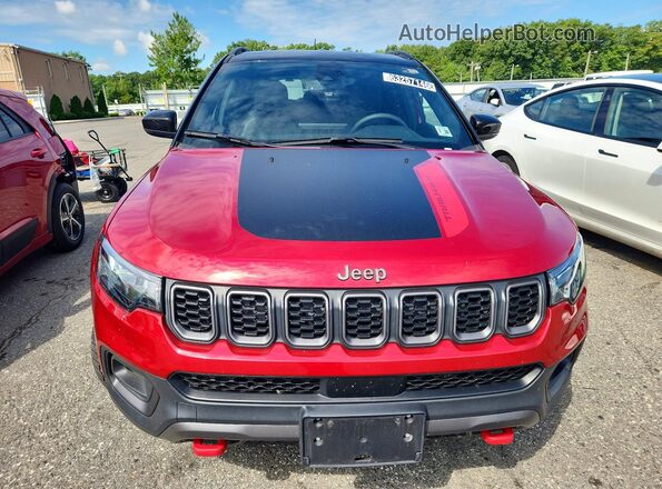 3C4NJDDN3ST556700 2025 JEEP COMPASS Red წინა ხედი