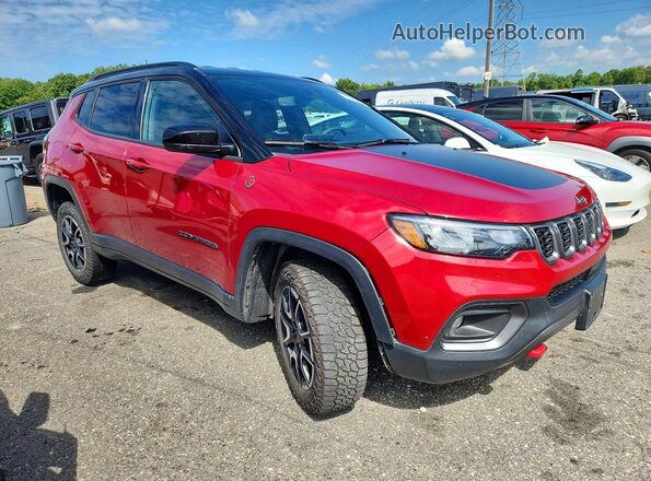 3C4NJDDN3ST556700 2025 JEEP COMPASS Red წინა მარჯვენა