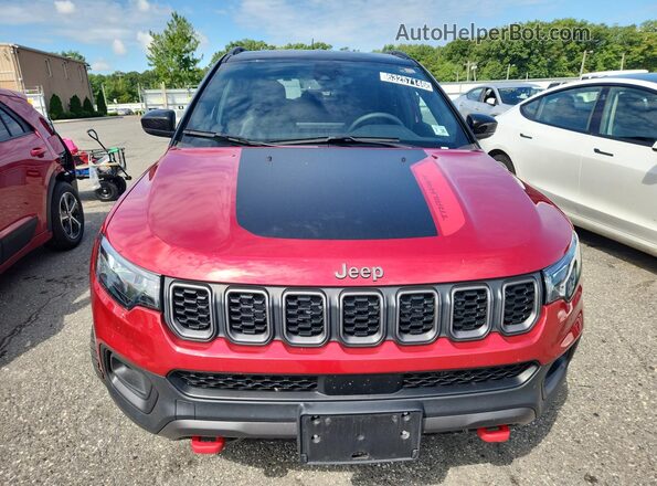 3C4NJDDN3ST556700 2025 JEEP COMPASS Red სალონის 360-გრადუსიანი ხედი