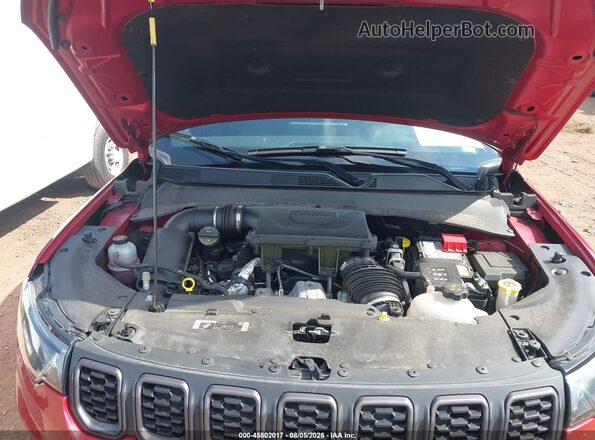 3C4NJDDN3TT186205 2026 JEEP COMPASS Red Vista trasera