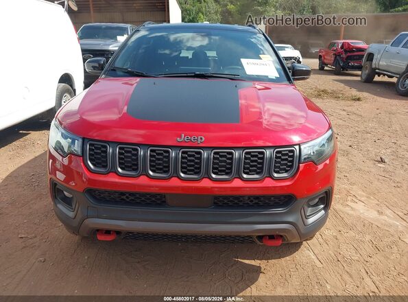 3C4NJDDN3TT186205 2026 JEEP COMPASS Red Vista del cuadro de instrumentos