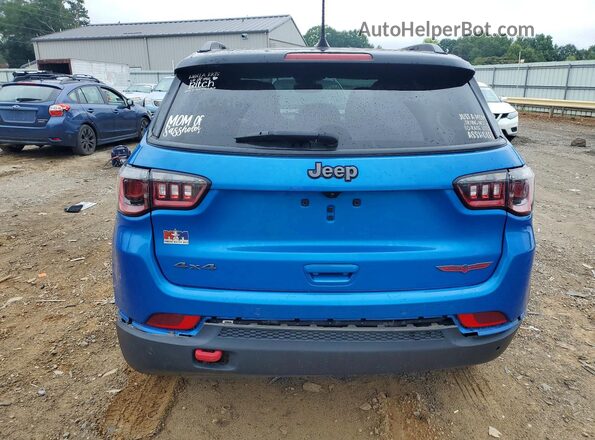 3C4NJDDN5PT541946 2023 JEEP COMPASS Blue Widok z tyłu