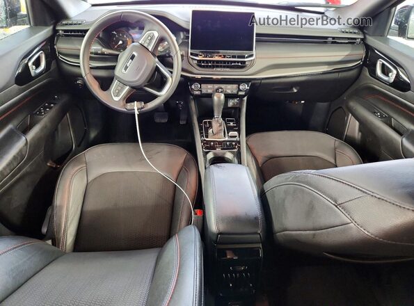 3C4NJDDN5ST532446 2025 JEEP COMPASS Red Dashboard view