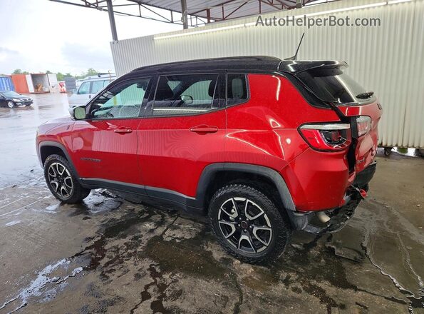 3C4NJDDN5ST532446 2025 JEEP COMPASS Red Rear left